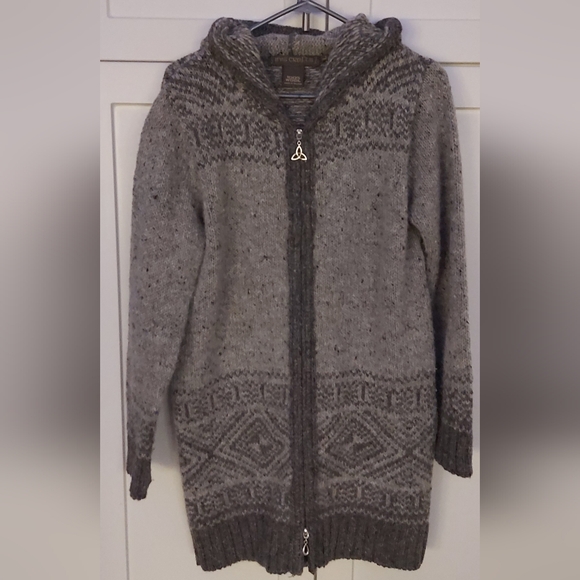 Inis Crafts Ireland long cardigan - Picture 12 of 15